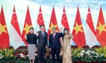 Thủ tướng Phạm Minh Chính chủ trì lễ đón Thủ tướng Singapore Lawrence Wong