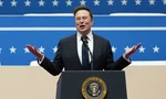 Tỷ phú Elon Musk phát biểu tại sự kiện nhậm chức của Tổng thống Trump ngày 20/1. (Ảnh: AP)