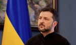 Tổng thống Ukraine Volodymir Zelensky. (Ảnh: Reuters)