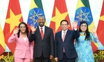Thủ tướng Phạm Minh Chính chủ trì Lễ đón chính thức Thủ tướng Ethiopia 