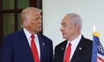 Tổng thống Mỹ Donald Trump và Thủ tướng Israel Benjamin Netanyahu trong cuộc gặp ở Nhà Trắng ngày 7/4.