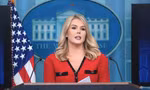 Phát ngôn viên Nhà Trắng Karoline Leavitt. (Ảnh: AP)