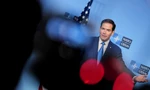 Ngoại trưởng Mỹ Marco Rubio phát biểu với báo chí nhân dịp tham dự hội nghị ngoại trưởng NATO tại Brussels ngày 3/4. (Ảnh: AP)