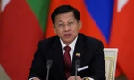 Tướng Min Aung Hlaing, lãnh đạo chính quyền quân sự Myanmar. (Ảnh: Reuters)