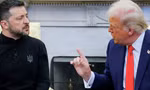 Tổng thống Mỹ Donald Trump và Tổng thống Ukraine Volodymir Zelensky tại Nhà Trắng ngày 28/2. (Ảnh: Reuters)
