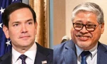 Ngoại trưởng Mỹ Marco Rubio và người đồng cấp Philippines Enrique Manalo. (Ảnh: SCMP)