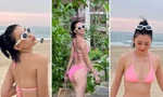 Hoa hậu Tiểu Vy diện bikini nóng bỏng, khoe body 'cực phẩm' sau 4 năm đăng quang