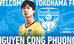 Hình ảnh Công Phượng trên trang web của Yokohama