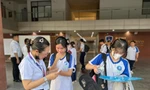 Thí sinh dự thi kỳ thi đánh giá năng lực do ĐHQG TPHCM tổ chức ngày 31/3/2024ảnh: Nguyễn Dũng 
