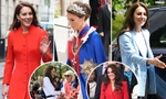 Ẩn ý những bộ váy được Công nương Kate diện trong lễ đăng cơ Vua Charles