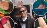Nhiều hình xăm trên cơ thể Brad Pitt liên quan đến Angelina Jolie