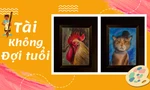 Góc "Tài không đợi tuổi": Những tác phẩm hội họa của cậu bé 10 tuổi khiến dân mạng xuýt xoa