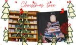 Cây thông Noel phiên bản "mọt sách": Vừa đẹp vừa tri thức, không bao giờ sợ héo!