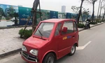 Người đàn ông hơn 70 tuổi tự chế ô tô điện tại Hà Nội
