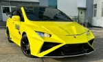 Honda Civic trang trí phong cách siêu xe Lamborghini 