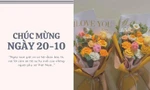 Các chàng trai làm hoa handmade, dẫn bạn gái về ra mắt... nhân ngày 20-10