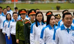 Gần 700 đại biểu tham dự Đại hội Hội Sinh viên Việt Nam báo công, vào Lăng viếng Bác