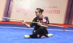 Dương Thuý Vi từng giành HCV wushu tại Asiad 2014