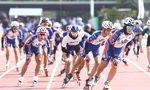 Các VĐV Roller tranh đua hấp dẫn tìm kiếm suất dự ASIAD 2023 