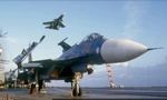 Máy bay chiến đấu Su-33 trên Tàu sân bay Đô đốc Kuznetsov của Nga