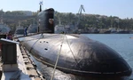 Tàu ngầm diesel-điện lớp Dự án 636.3 Varshavyanka mang tên Krasnodar. Ảnh: Alexei Pavlishak /TASS