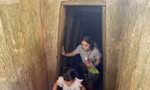 Du khách đổ về xem nơi ăn ở của hàng trăm người dưới lòng đất