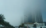Sương mù giăng khắp đường ven biển, Đà Nẵng hóa thành Đà Lạt 