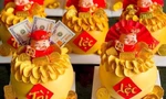 Đà Nẵng: 'Bão' đơn bánh kem hũ vàng dâng Thần tài 