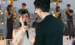 Diệu Nhi cover hit của "chị hai" Đông Nhi, nắm tay Anh Tú không rời trong tiệc cảm ơn