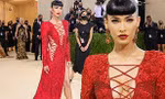 Megan Fox xứng danh 'nữ hoàng thảm đỏ' ở Met Gala với váy xẻ ngực sâu nóng bỏng