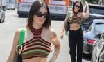 'Siêu mẫu đắt giá nhất thế giới' Kendall Jenner khoe body thon nuột trên phố