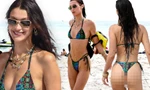 Bella Hadid phô body 'cực phẩm' với bikini siêu bé