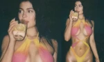 Kylie Jenner khoe ba vòng cực nóng bỏng với áo tắm cắt khoét táo bạo