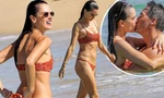 Alessandra Ambrosio ôm ấp khóa môi đắm đuối bạn trai ở biển