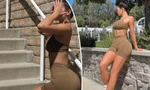 Nữ tỷ phú Kylie Jenner khoe ba vòng 'bốc lửa' khi chạy bộ