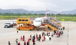 Lượng khách đi và đến sân bay Liên Khương tăng cao hơn dự kiến