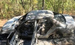 Đốt ô tô Mercedes trong rừng sâu để che giấu vụ tai nạn giao thông