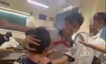 TPHCM: Nam sinh đánh bạn tới tấp trong lớp học 