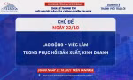 Tối 22/10: Chương trình livestream ‘Dân hỏi - Thành phố trả lời’ về lao động, việc làm 
