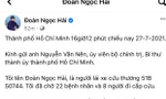 Sự thực vụ tử vong trên tài khoản Facebook ‘Đoàn Ngọc Hải’ 