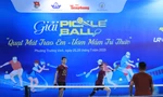 Hơn 300 vận động viên bước vào tranh tài Pickleball “Quạt mát trao em - Ươm mầm tri thức”