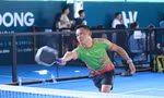 Khoảnh khắc gay cấn trong loạt trận tranh tài Giải Pickleball 'Quạt mát trao em - Ươm mầm tri thức'