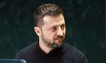 Tổng thống Ukraine Volodymir Zelensky. (Ảnh: AP)