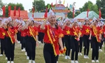 Sôi nổi tưng bừng màn duyệt Nghi thức đẹp mắt của thiếu niên Nghệ An 