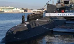 Tàu ngầm diesel-điện cải tiến Magadan chính thức biên chế vào Hạm đội Nga. Ảnh: RIA Novosti