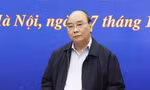 Chủ tịch nước Nguyễn Xuân Phúc phát biểu qua hình thức trực tuyến tại điểm cầu TP Hà Nội