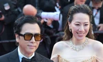 Chân Tử Đan dẫn vợ hoa hậu lên thảm đỏ Cannes, tỷ phú Amazon bị mạo danh