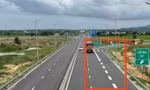 Điều chỉnh vạch sơn bị phản ánh gây khó cho tài xế trên cao tốc Vĩnh Hảo - Phan Thiết