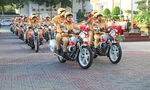 CSGT Bình Thuận chốt chặn suốt ngày đêm trên quốc lộ 1A