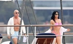 Bạn gái diện bikini cùng tỷ phú Jeff Bezos trên siêu du thuyền 500 triệu USD 